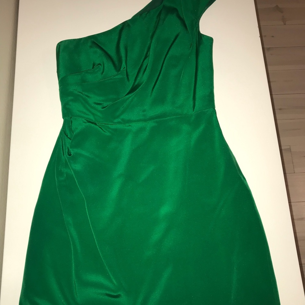 Shoshanna Green Silk Dress